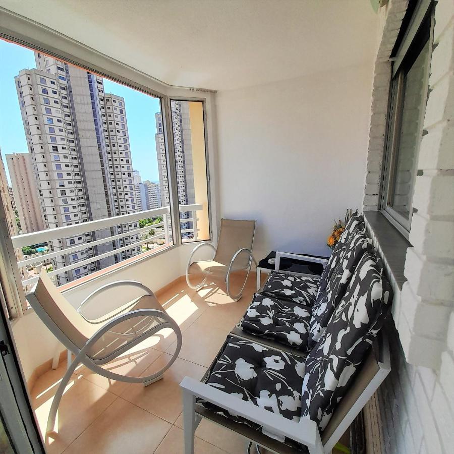 Apartment Glamour Alhambra Rincon De Loix Benidorm-Sea View-Free Parking, Wi-Fi, Pool, New Air Conditioning Екстер'єр фото